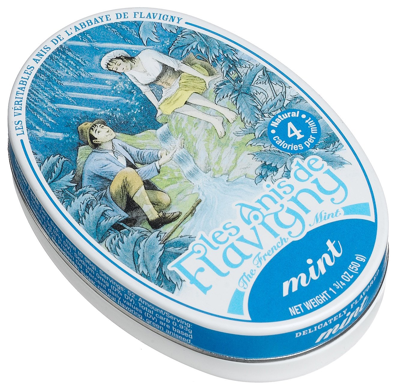 Amazon.com : Les Anis De Flavigny, Mint (French Mints), 1.75-Ounce